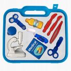 Anek dla Dzieci, zestaw lekarski w walizce, niebieski