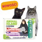 Animal Island, kurczak z przepiórką i jagnięciną, karma mokra dla kota, 85g, 4 szt.