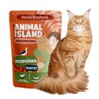 Animal Island, mokra karma dla kota, monoproteinowa, przepiórka, 100g