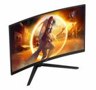 Aoc, monitor zakrzywiony, 31.5", CQ32G4VE, Fast VA, 180Hz, HDMIx2, DP