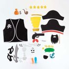 Apli Kids, kostium pirata, zestaw DIY