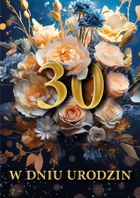 Armin Style, karnet B6 z kopertą, urodziny 30