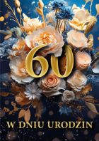 Armin Style, karnet B6 z kopertą, urodziny 60