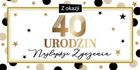 Armin Style, pudełko ozdobne na pieniądze, 40 urodziny