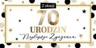 Armin Style, pudełko ozdobne na pieniądze, 70 urodziny