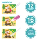 Askato, Genialny dzieciak, piaskowa malowanka, zestaw kreatywny, zwierzątka