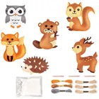 Askato, Genialny dzieciak, zwierzęta, filcowe wyszywanki