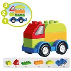 Askato, Klocki Małych Geniuszy, Autko, 6 elementów