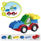 Askato, Klocki Małych Geniuszy, Autko, 6 elementów