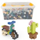 Askato, Klocki Małych Geniuszy, klocki konstrukcyjne, 800 elementów