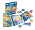 Askato, puzzle magnetyczne, dinozaury, 20 elementów
