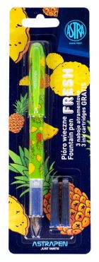 Astra, Astrapen, pióro młodzieżowe + 3 naboje, Fresh, 1 szt.