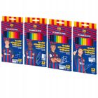 Astra, FC Barcelona, kredki ołówkowe, trójkątne, 12 kolorów
