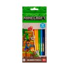 Astra, Minecraft, kredki ołówkowe okrągłe jumbo, 12 kolorów
