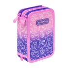 Astrabag, piórnik rozkładany, potrójny, z wyposażeniem, Kitty