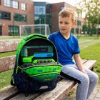 Astrabag, plecak szkolny, 3-komorowy, Ombre Football