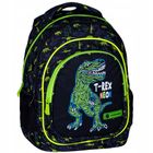 Astrabag, plecak szkolny, 3-komorowy, T-Rex Neon