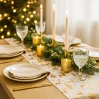 Atmosphera, bieżnik na stół, z motywem leśnym, 28-300 cm