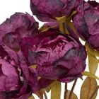 Atmosphera, Fria, sztuczny bukiet, 5 piwonii, wys. 53 cm