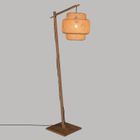 Atmosphera, Liby, lampa podłogowa, bambus, 171 cm