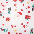 Atmosphera, plamoodporny obrus, z motywem świątecznym, 180 cm