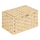 Atmosphera, pudełka do przechowywania plecione, Elio, 3 pojemniki różnej wielkości