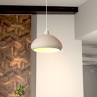 Atmosphera, Savio, lampa sufitowa z metalowym kloszem, 27 cm