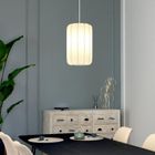 Atmosphera, Tobie, lampa sufitowa z bawełnianym kloszem, 25 cm