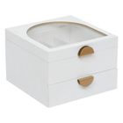 Atmosphera, Wild Romance, szkatułka na biżuterię z lusterkiem, 20-19,5-13,5 cm