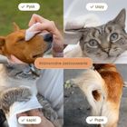 Attitude, Super Leaves PETS, chusteczki pielęgnacyjne dla zwierząt, 72 szt.