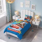 Auta, 2-częściowy komplet pościeli bawełnianej, 100-135 cm