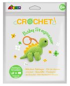 Avenir, Mały stegozaur, stwórz własny breloczek szydełkowy, zestaw kreatywny