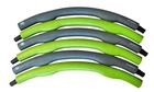 Axer Sport, Hula Hoop, zielone, 100 cm, 6 elementów