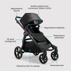 Baby Jogger, City Select 2, wózek modułowy z siedziskiem i gondolą, radiant slate