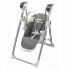 Baby Mix, krzesełko do karmienia i huśtawka, 2w1, grey