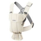 BabyBjörn, Mini 3D Mesh, nosidełko, kremowe