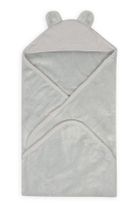 BabyMatex, kocyk z kapturkiem, koala muślin, szary, 95-95 cm