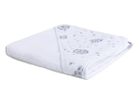 Babymatex, Maxi, niemowlęce okrycie kąpielowe frotte, biały, 100-100 cm