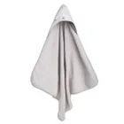 Babymatex, Maxi, niemowlęce okrycie kąpielowe frotte, szare, 100-100 cm