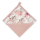 BabyMatex, okrycie kąpielowe, muślin design, róż, 85-85 cm