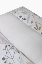 BabyMatex, pieluszki muślinowe, kwiaty,70-80 cm, 3 szt.