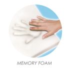 BabyMatex, poduszka niemowlęca, smart, biała, 60-36 cm