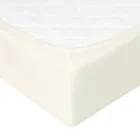 BabyMatex, prześcieradło bambusowe z gumką, bamboo, ecru, 70-140 cm