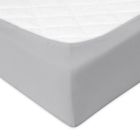 BabyMatex, prześcieradło bambusowe z gumką, bamboo, szare, 70-140 cm