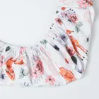 BabyMatex, prześcieradło bawełniane do gondoli/kosza Mojżesza, sarenki, 75-35 cm