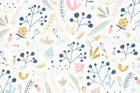 BabyMatex, prześcieradło jersey z gumą, kwiaty 60-120 cm