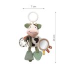 BabyOno, Cow Bingo, zawieszka sensoryczna z gryzakiem