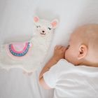 BabyOno, Llama Lulu, przytulanka, szeleścik, różowy