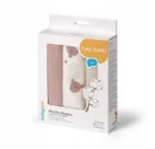 BabyOno, pieluszki muślinowe marszczone, szare, 70-70 cm, 3 szt.