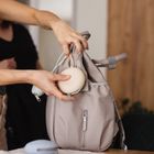 BabyOno, pojemnik na smoczek, beżowy